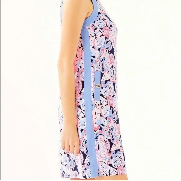 NWT Lilly Pulitzer Size 2 Angie Stretch Shift Dress - Picture 3 of 15